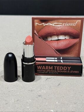MAC Cosmetics Warm Teddy Matte Lipstick Mini, new